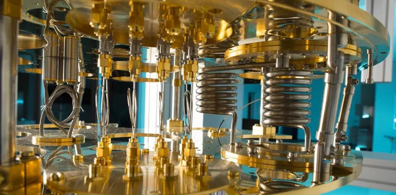 Quantum dilution fridge